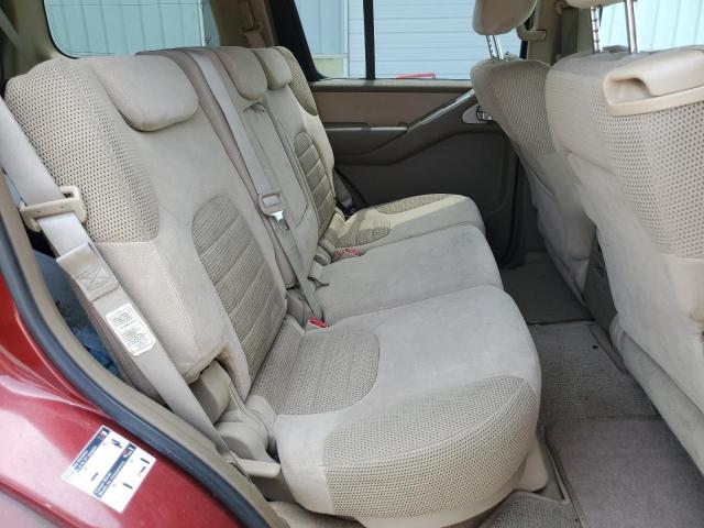 5N1AR18U36C683483 - 2006 NISSAN PATHFINDER LE 勃艮第红 照片 11