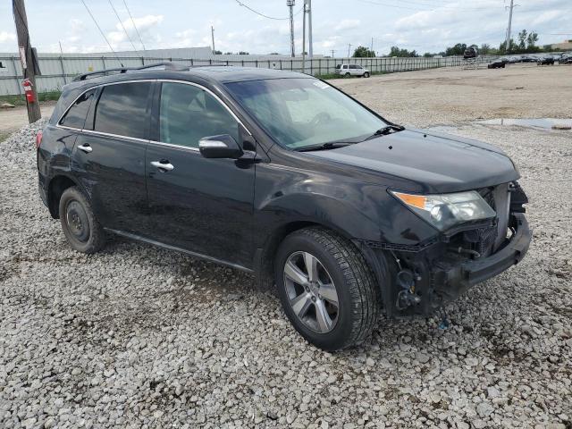 2HNYD2H32CH528800 - 2012 ACURA MDX TECHNOLOGY BLACK photo 4