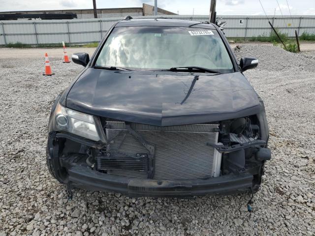 2HNYD2H32CH528800 - 2012 ACURA MDX TECHNOLOGY BLACK photo 5