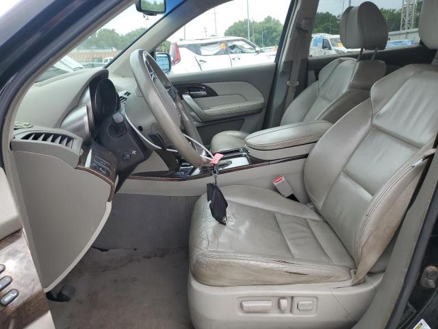2HNYD2H32CH528800 - 2012 ACURA MDX TECHNOLOGY BLACK photo 7