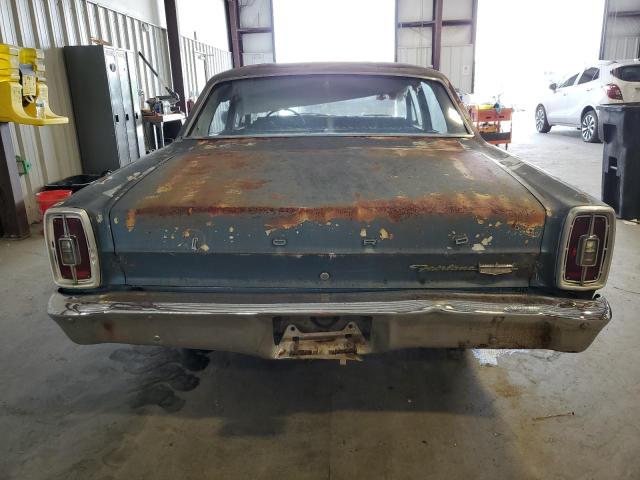 6A42T141529 - 1966 FORD FAIRLANE BLUE photo 6