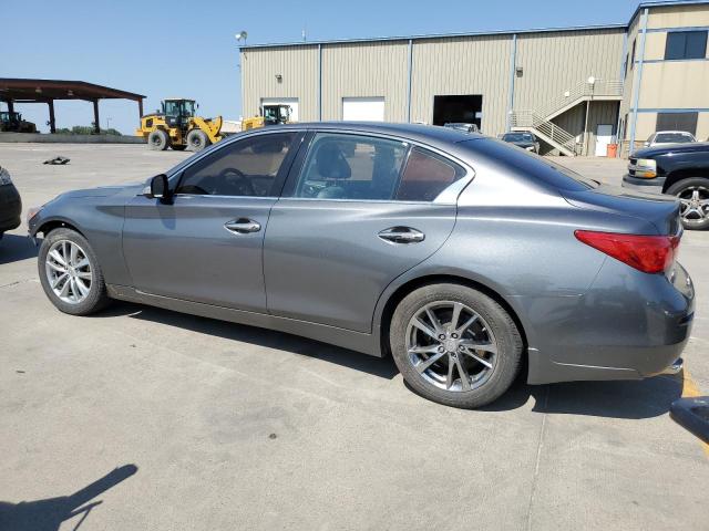 JN1BV7AR1EM688156 - 2014 INFINITI Q50 BASE GRAY photo 2