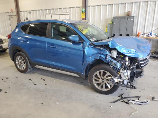 KM8J33A4XJU604434 - 2018 HYUNDAI TUCSON SEL BLUE photo 4