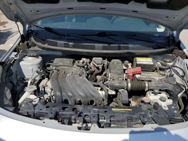 3N1CN7AP0KL845068 - 2019 NISSAN VERSA S Argent photo 11