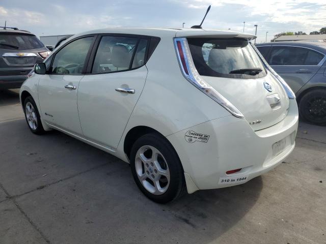 JN1AZ0CP2CT026186 - 2012 NISSAN LEAF SV WHITE photo 2