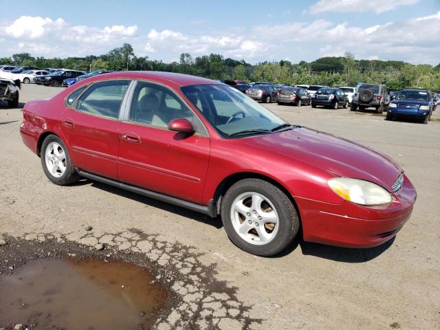 1FAFP53U02G149400 - 2002 FORD TAURUS SE RED photo 4