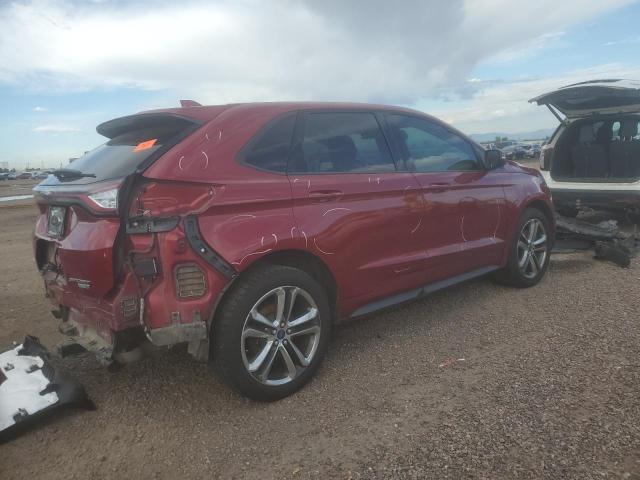 2FMPK4AP8GBB31323 - 2016 FORD EDGE SPORT RED photo 3