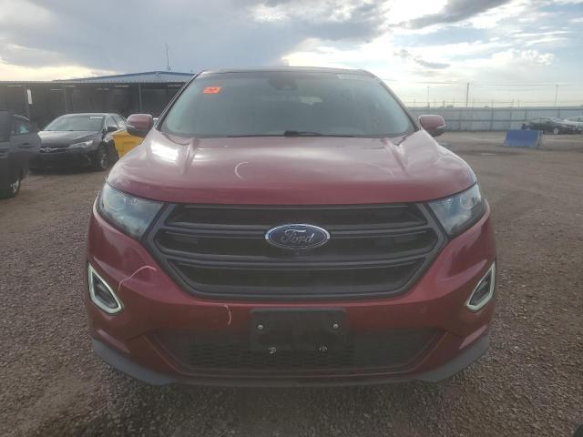 2FMPK4AP8GBB31323 - 2016 FORD EDGE SPORT RED photo 5