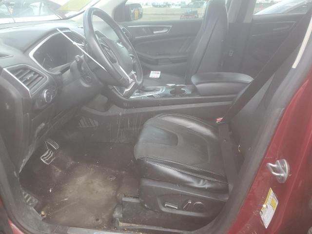 2FMPK4AP8GBB31323 - 2016 FORD EDGE SPORT RED photo 7