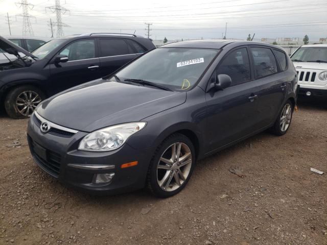 KMHDC86E49U038147 - 2009 HYUNDAI ELANTRA 4D GRAY photo 1