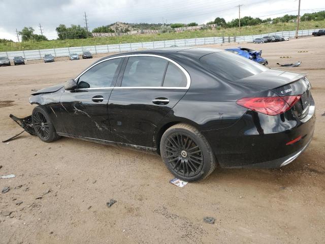 W1KAF4HB1RR157566 - 2024 MERCEDES-BENZ C 300 4MATIC BLACK photo 2