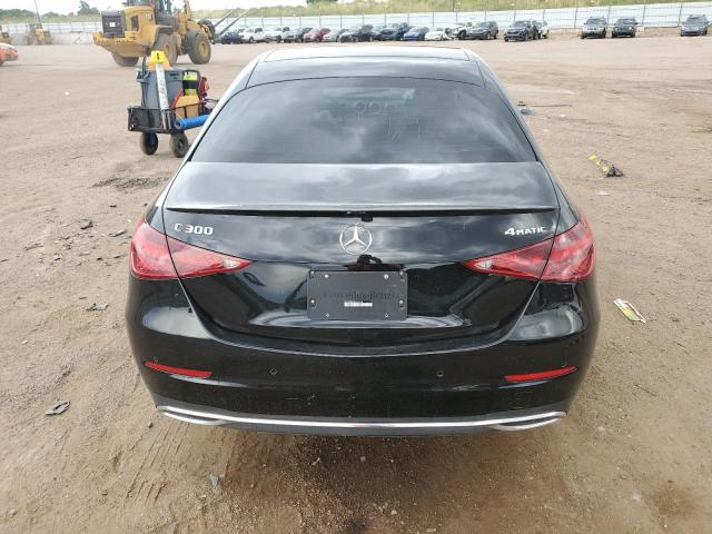 W1KAF4HB1RR157566 - 2024 MERCEDES-BENZ C 300 4MATIC BLACK photo 6