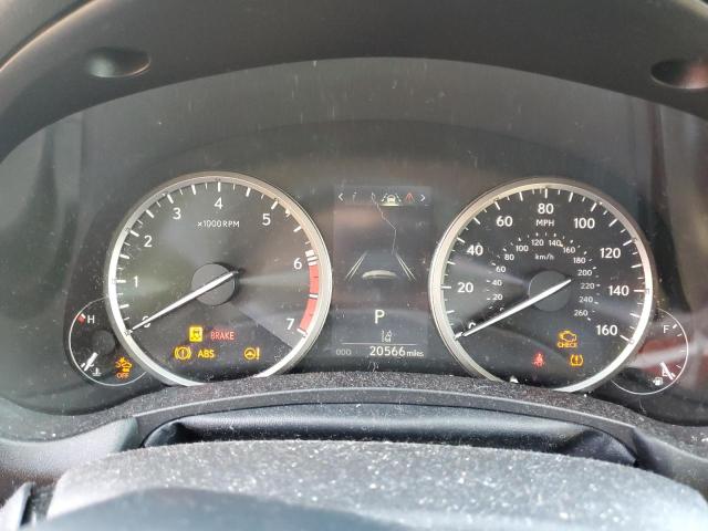 JTJDARBZ4M2198927 - 2021 LEXUS NX 300 BASE Gümüş foto 9