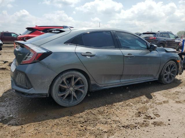 SHHFK7H40KU419828 - 2019 HONDA CIVIC SPORT ნაცრისფერი ფოტო 3