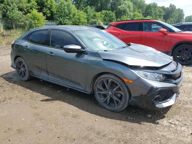 SHHFK7H40KU419828 - 2019 HONDA CIVIC SPORT ნაცრისფერი ფოტო 4