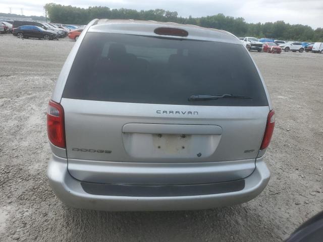 1D4GP45R56B520798 - 2006 DODGE CARAVAN SXT SILVER photo 6