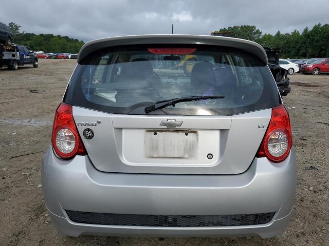 KL1TG66E79B330760 - 2009 CHEVROLET AVEO LT SILVER photo 6