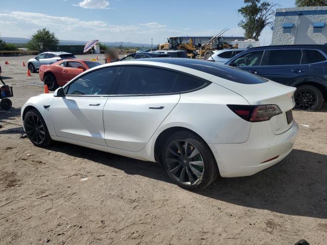 5YJ3E1EA8LF661691 - 2020 TESLA MODEL 3 WHITE photo 2