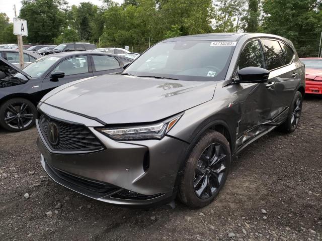 5J8YE1H09NL049767 - 2022 ACURA MDX A-SPEC GRAY photo 1