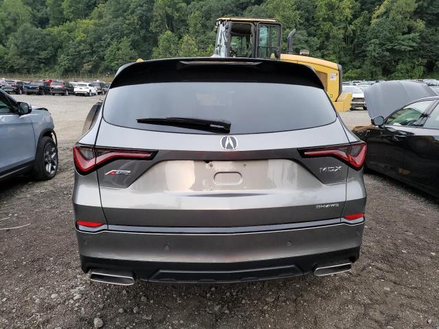 5J8YE1H09NL049767 - 2022 ACURA MDX A-SPEC GRAY photo 6