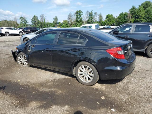19XFB2F89CE312200 - 2012 HONDA CIVIC EX BLACK photo 2