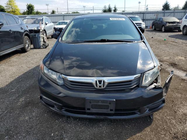 19XFB2F89CE312200 - 2012 HONDA CIVIC EX BLACK photo 5