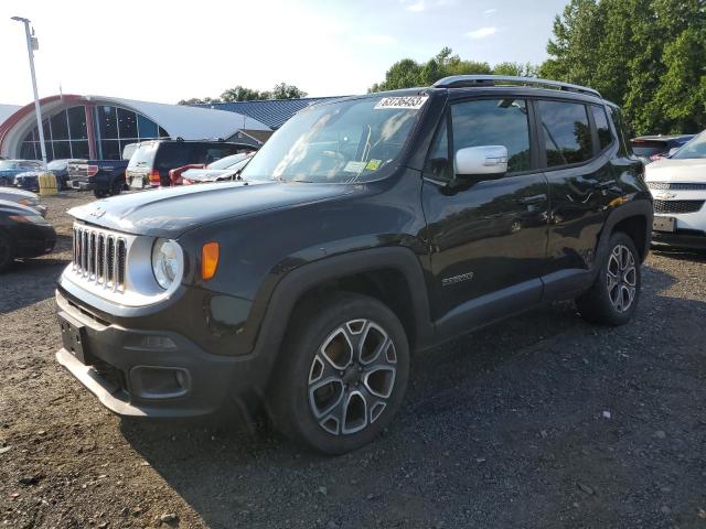 ZACCJBDB5HPF34585 - 2017 JEEP RENEGADE LIMITED BLACK photo 1