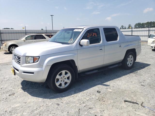 2HJYK16527H551005 - 2007 HONDA RIDGELINE RTL SILVER photo 1