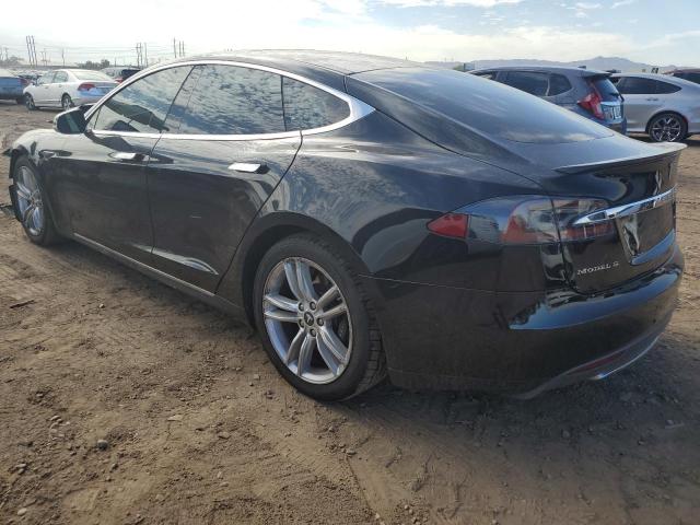 5YJSA1E28FF112738 - 2015 TESLA MODEL S Negro foto 2