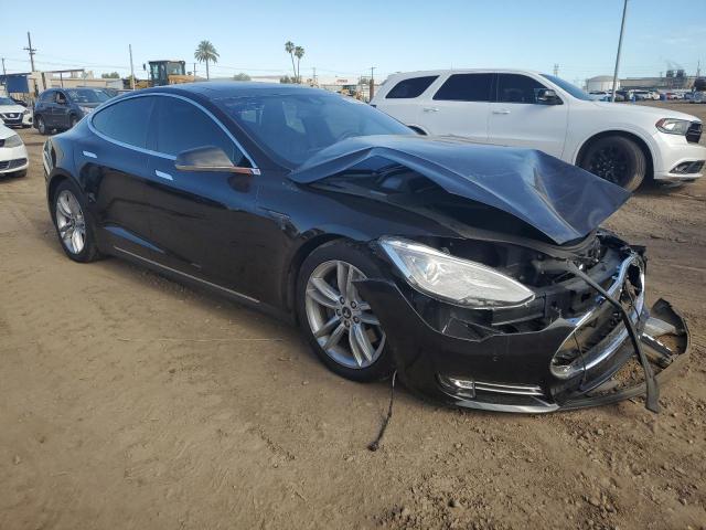 5YJSA1E28FF112738 - 2015 TESLA MODEL S Negro foto 4