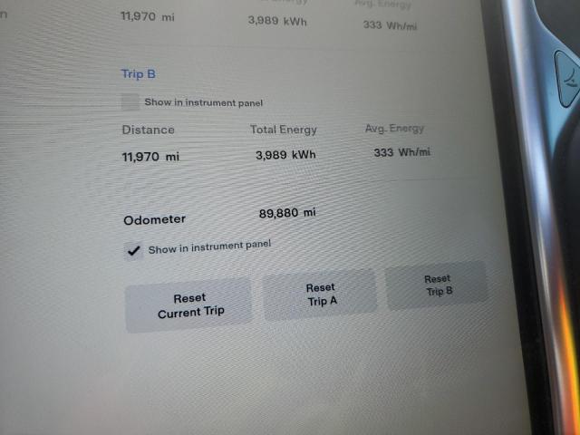 5YJSA1E28FF112738 - 2015 TESLA MODEL S Negro foto 9