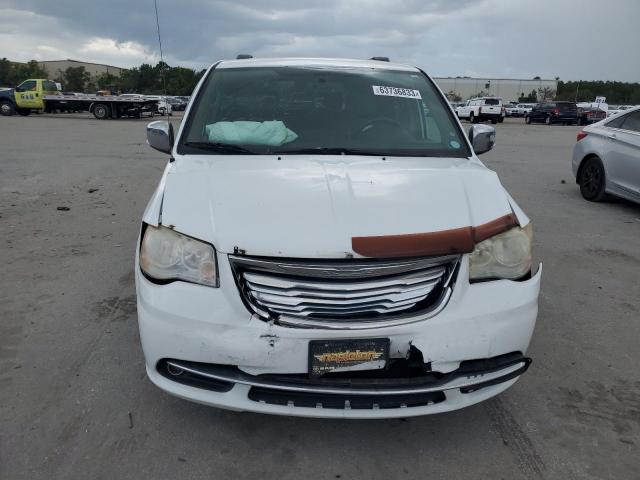 2C4RC1CG1ER412616 - 2014 CHRYSLER TOWN & COU TOURING L WHITE photo 5