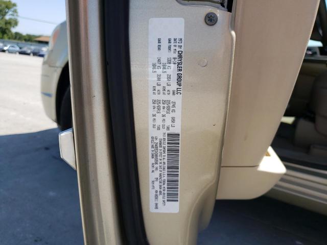 2A4RR5DX3AR458506 - 2010 CHRYSLER TOWN & COU TOURING 金色 照片 13