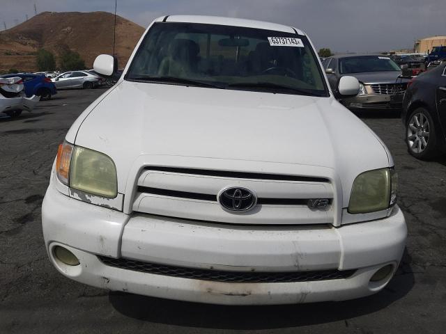 5TBRT38163S406971 - 2003 TOYOTA TUNDRA ACCESS CAB LIMITED WHITE photo 5