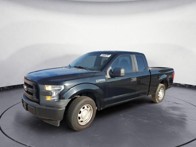 1FTEX1CFXHKC30491 - 2017 FORD F150 SUPER CAB BLACK photo 1