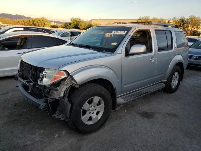 5N1AR18W65C777454 - 2005 NISSAN PATHFINDER LE ვერცხლისფერი ფოტო 1