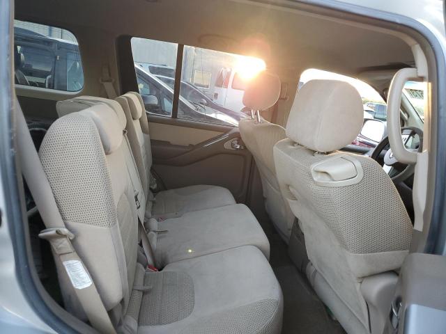 5N1AR18W65C777454 - 2005 NISSAN PATHFINDER LE ვერცხლისფერი ფოტო 10