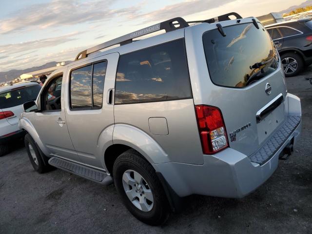 5N1AR18W65C777454 - 2005 NISSAN PATHFINDER LE ვერცხლისფერი ფოტო 2