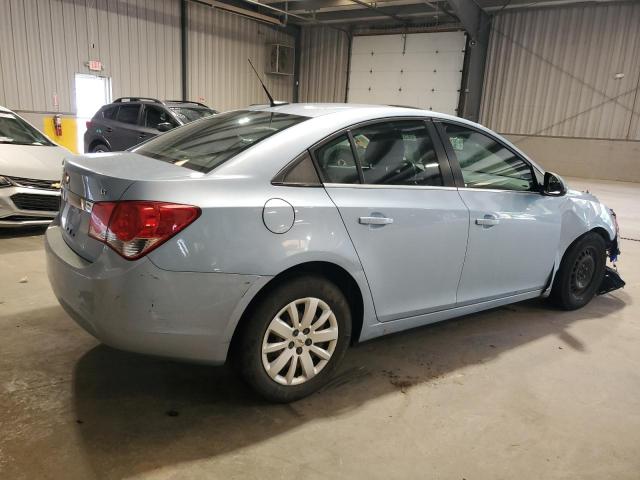1G1PF5S92B7242295 - 2011 CHEVROLET CRUZE LT ლურჯი ფოტო 3