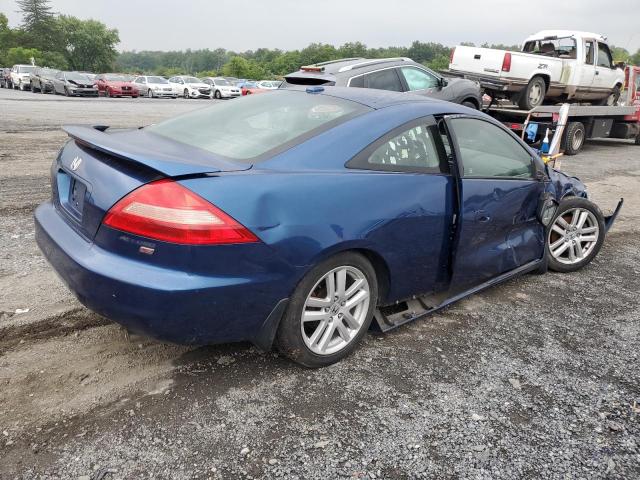 1HGCM81644A012348 - 2004 HONDA ACCORD EX BLUE photo 3