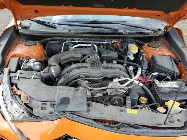 JF2GTADC1J8316379 - 2018 SUBARU CROSSTREK PREMIUM ნარინჯისფერი ფოტო 12