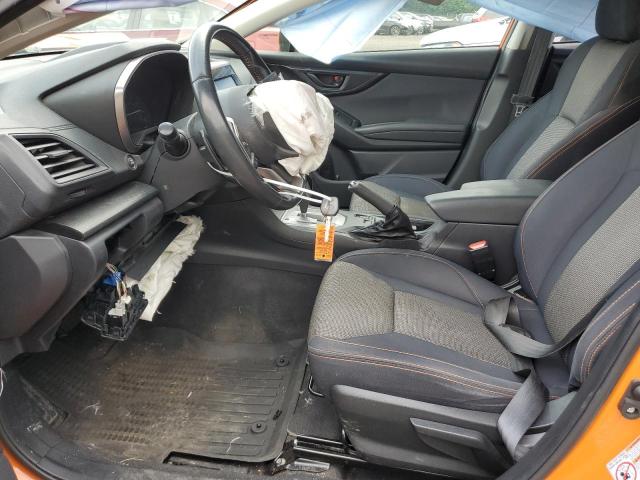 JF2GTADC1J8316379 - 2018 SUBARU CROSSTREK PREMIUM ნარინჯისფერი ფოტო 7