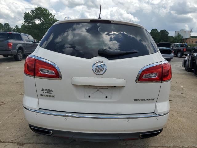 5GAKRBKD9EJ133918 - 2014 BUICK ENCLAVE WHITE photo 6