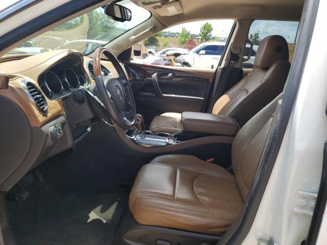 5GAKRBKD9EJ133918 - 2014 BUICK ENCLAVE WHITE photo 7