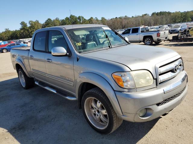 5TBET341X6S524790 - 2006 TOYOTA TUNDRA DOUBLE CAB SR5 SILVER photo 1