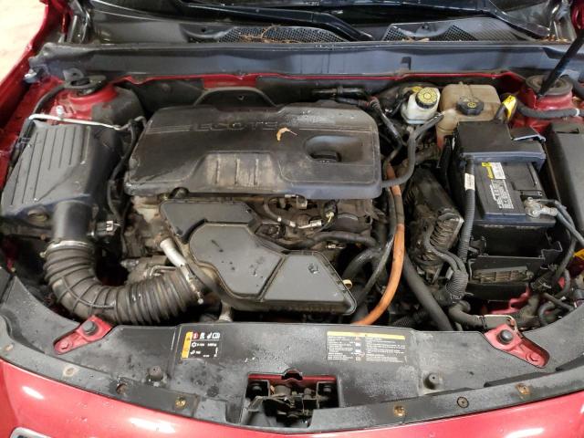 1G11D5RR9DF102612 - 2013 CHEVROLET MALIBU 1LT 红色 照片 11