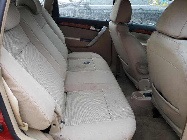 KL1TD6DE3AB133911 - 2010 CHEVROLET AVEO LS წითელი ფოტო 10