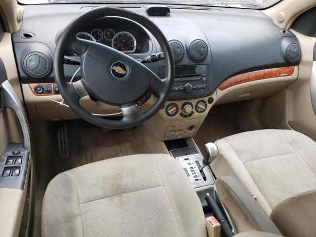 KL1TD6DE3AB133911 - 2010 CHEVROLET AVEO LS წითელი ფოტო 8