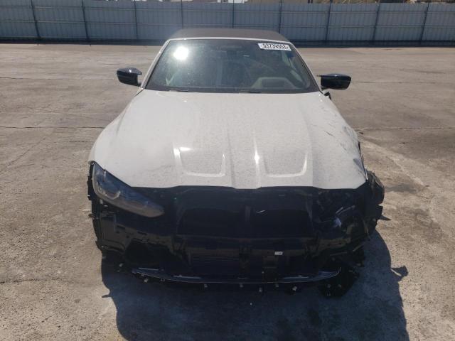 WBS33BA01PCM38316 - 2023 BMW M4 COMPETITION WHITE photo 5