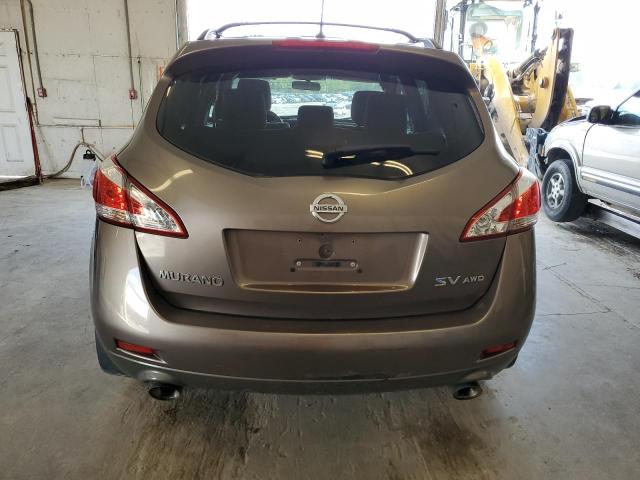 JN8AZ1MW2CW218493 - 2012 NISSAN MURANO S BROWN photo 6